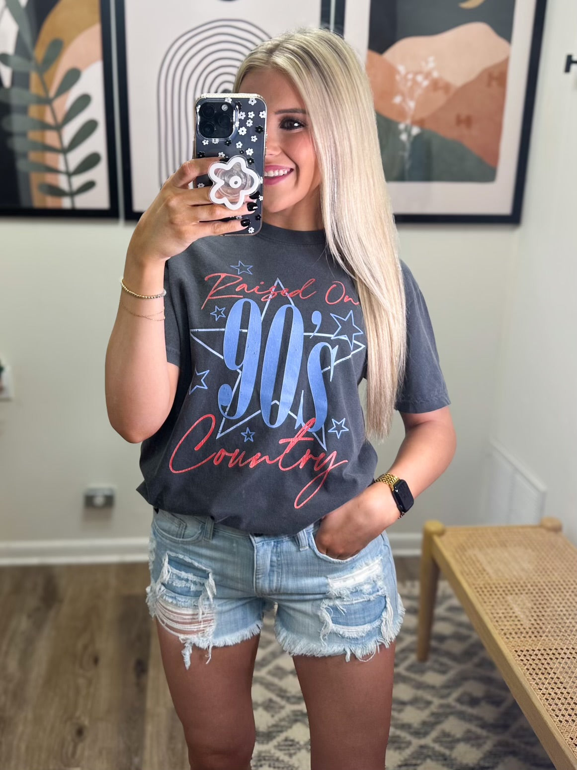 Raised On 90’s Country Tee