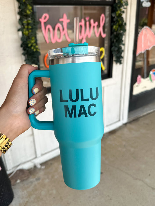 Lulu Mac Tumbler TURQUOISE