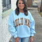 Lulu Mac Light Blue Leopard Sweatshirt