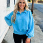 Cool Evenings Pullover BLUE