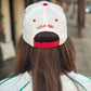 Lulu Mac Merry Trucker Hat RED