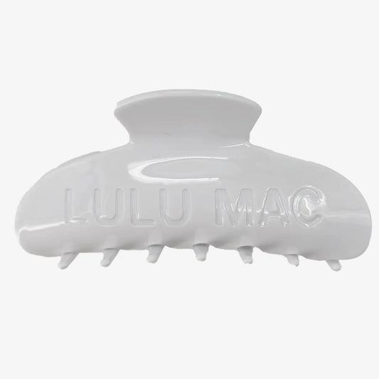 Lulu Mac Hair Clip WHITE