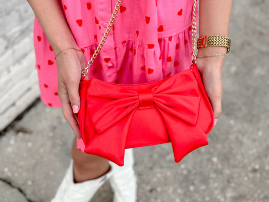 Material Girl Purse RED *FINAL SALE*