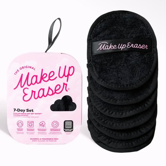 Black 7-Day Makeup Eraser Set