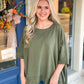 Spiced Latte Oversized Top