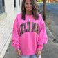 Lulu Mac Bubblegum Bottomland Sweatshirt