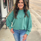 Call Me Comfy Top GREEN