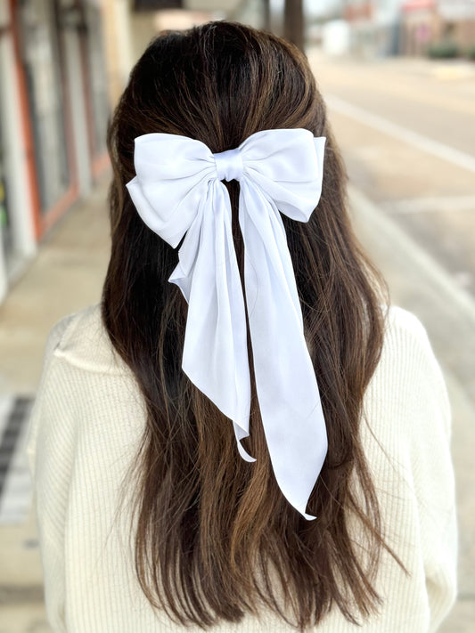 Livie Bow WHITE