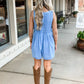 Caught Crushing Denim Romper