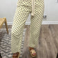 Perfect Timing Polka Dot Barrel Jean