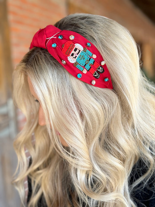 Nutcracker Beaded Headband