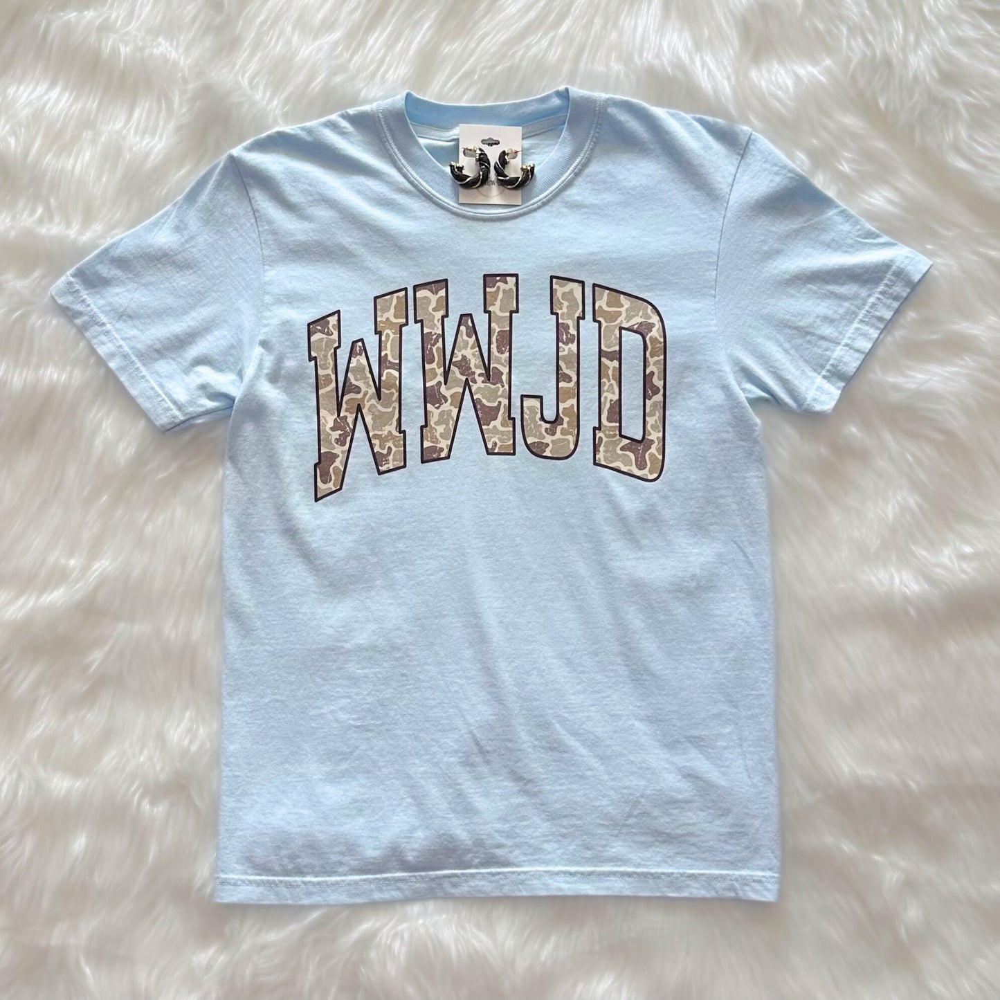WWJD Camo Tee
