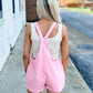 In The Moment Tie Romper PINK