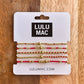 Lulu Mac Bracelet Set RED