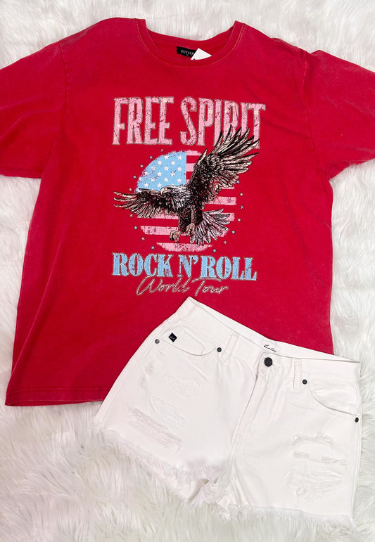 Free Spirit Rock N’ Roll Tee