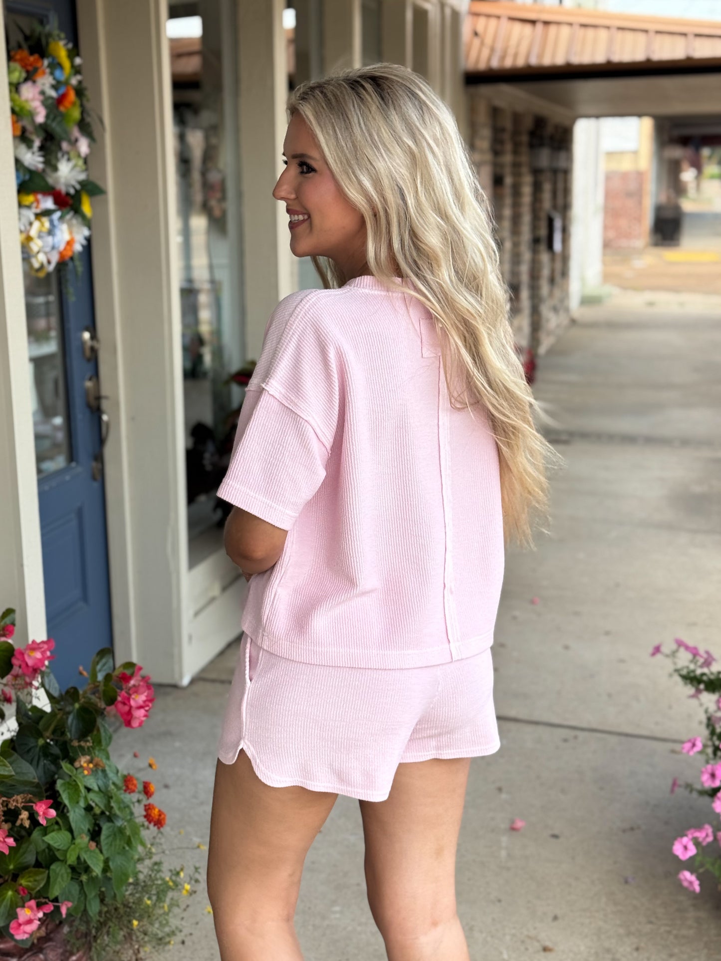 Sweet Candy Ribbed Set