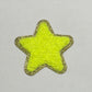 Star Iron On Patch YELLOW