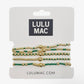 Lulu Mac Bracelet Set GREEN