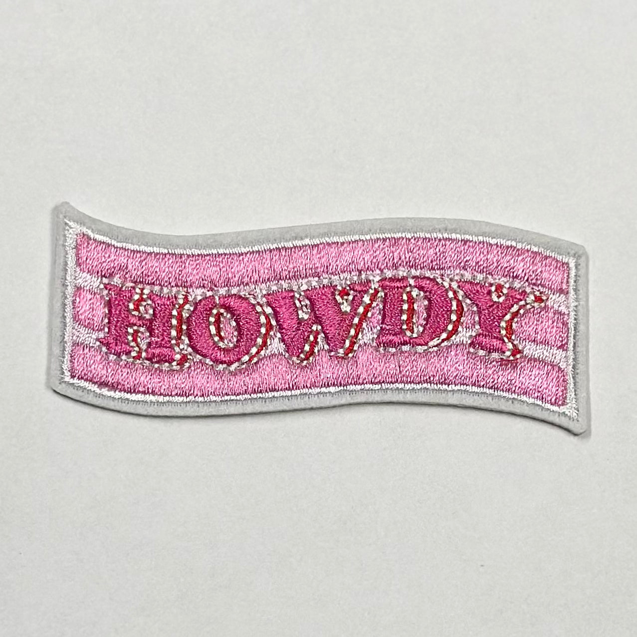 Howdy Iron On Patch