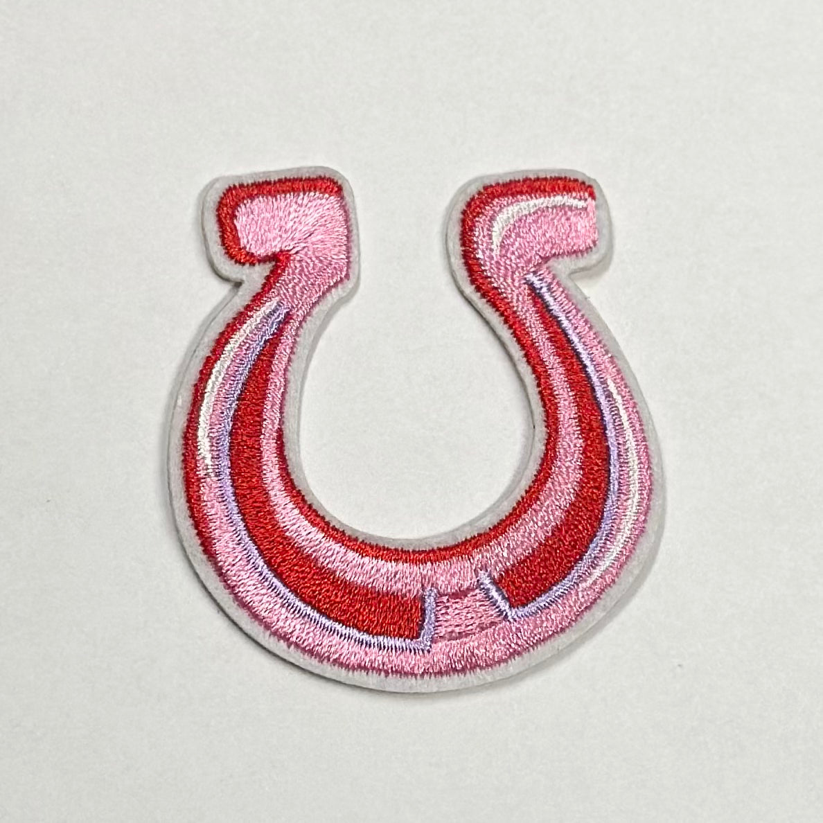 Horseshoe Iron On Patch