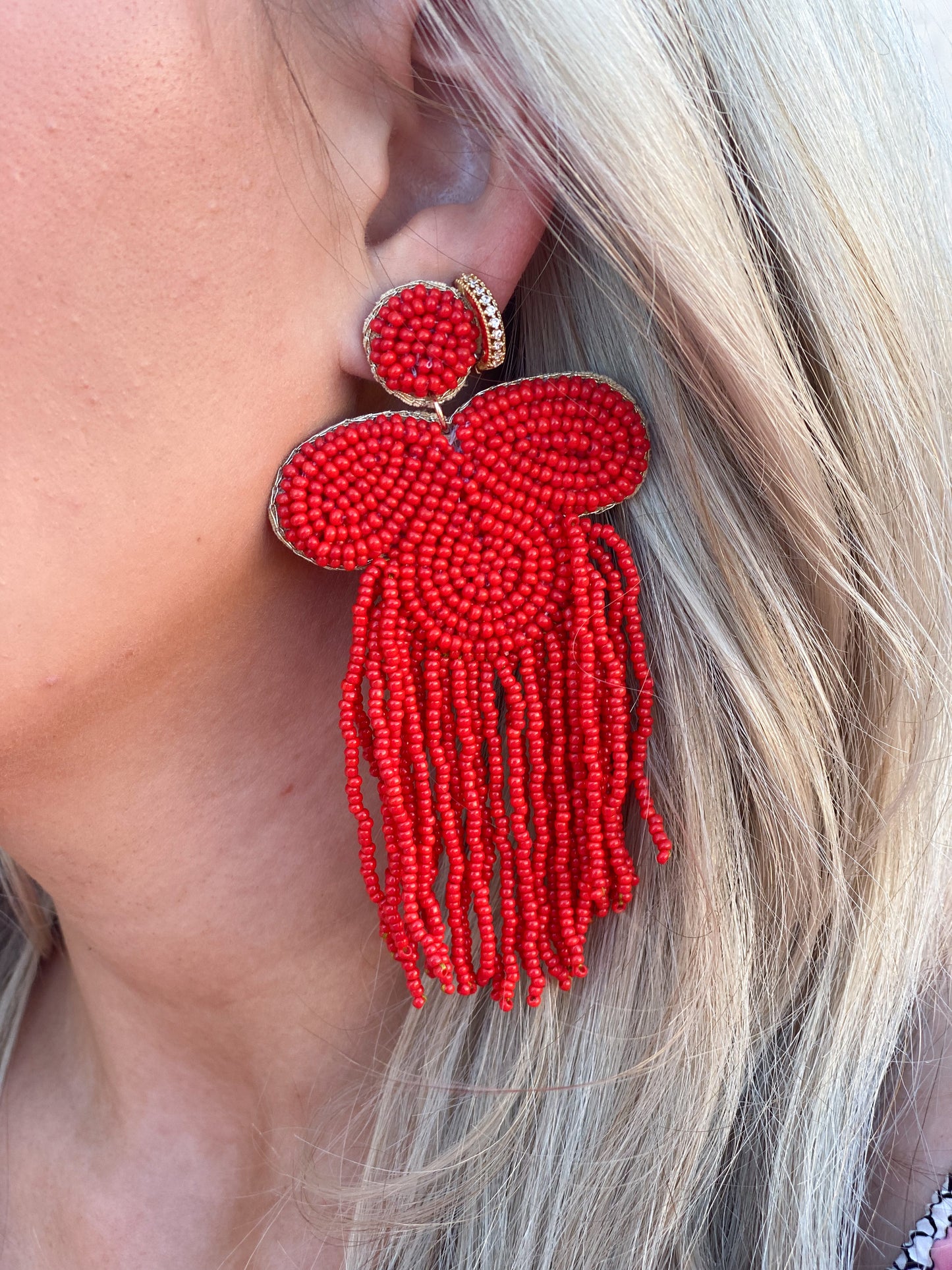 Celine Earring RED