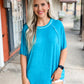 Basic Babe Top TURQUOISE
