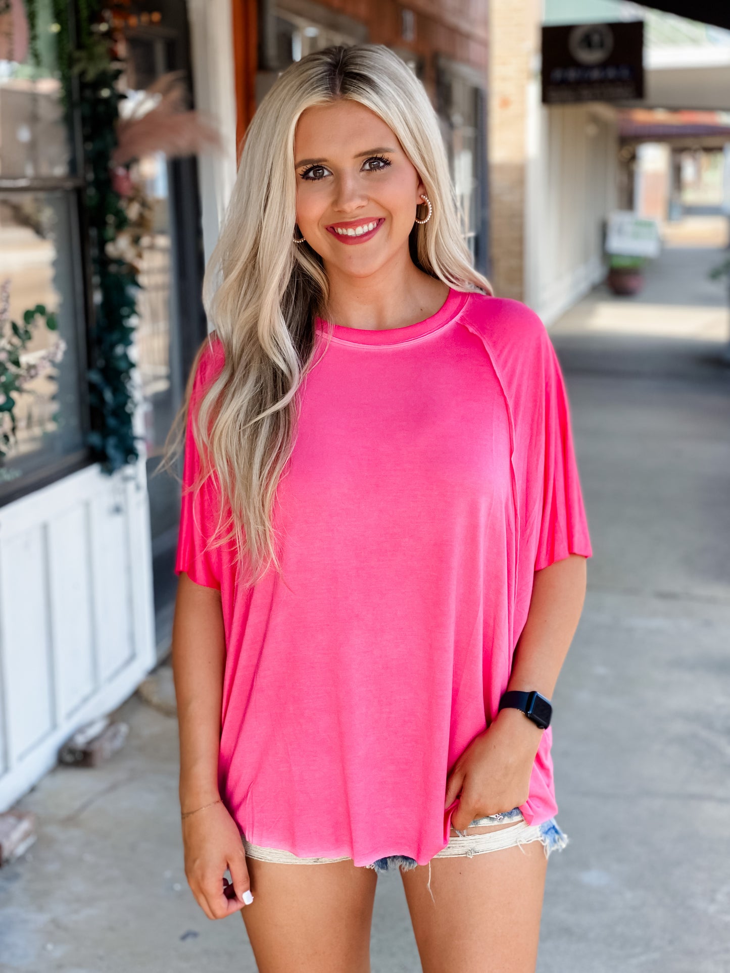 Basic Babe Top CANDY PINK