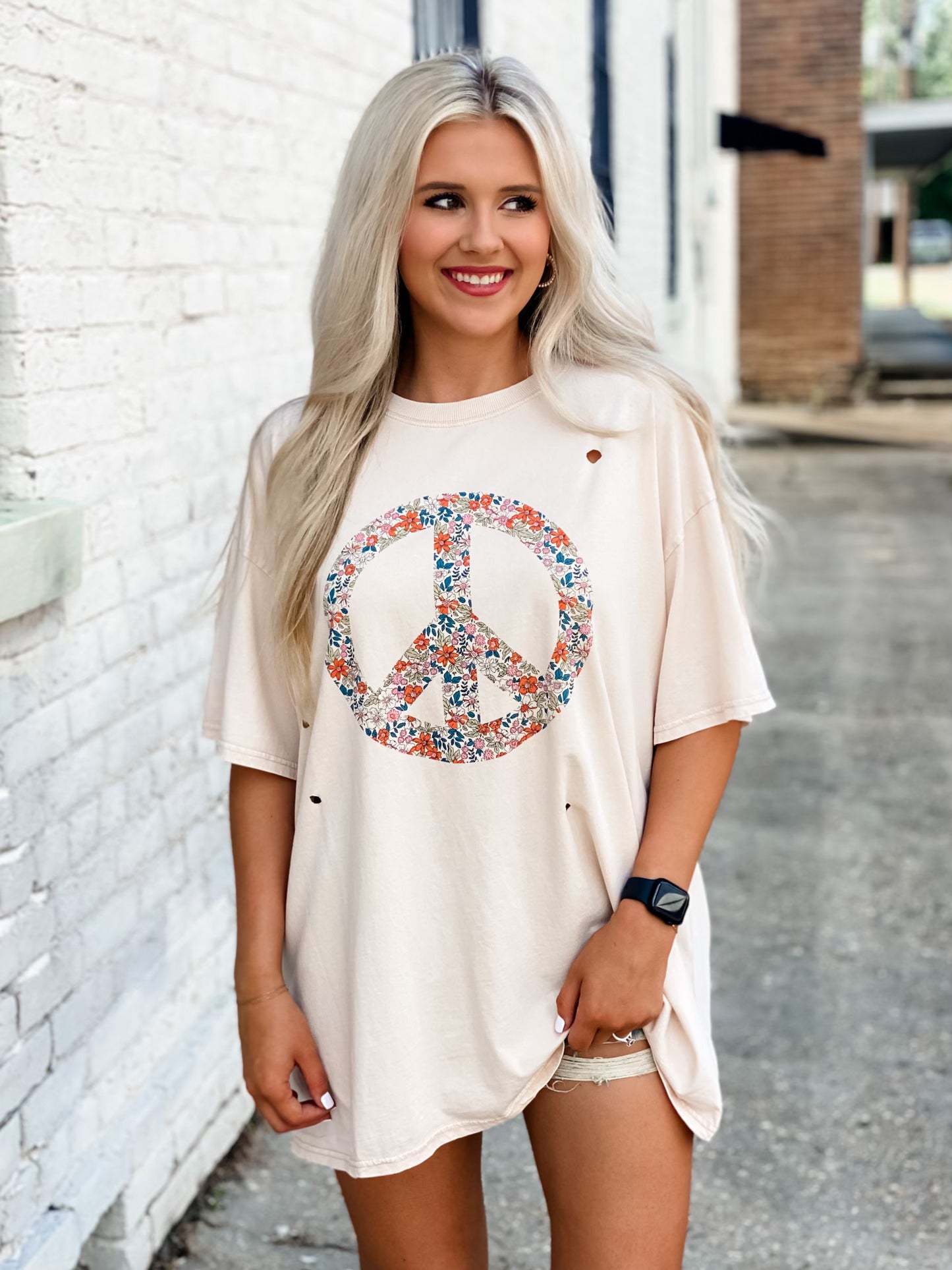 Protect Your Peace Oversized Tee