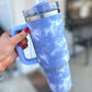 40 oz Tie Dye Tumbler SKY BLUE