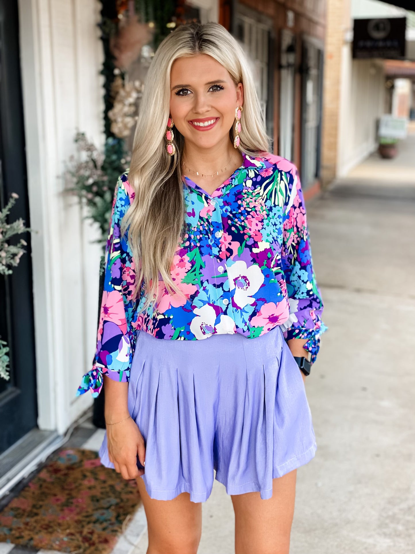 Enchanted Floral Top