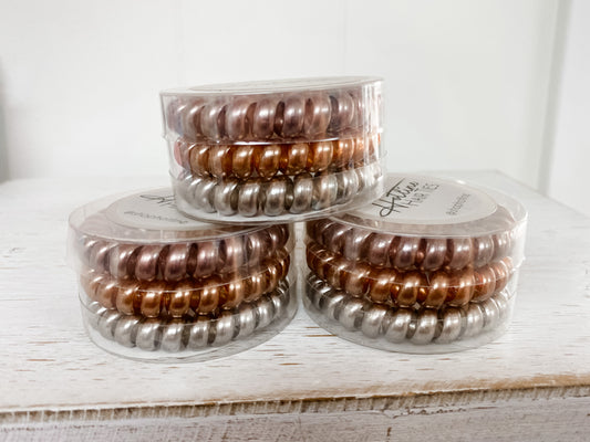 Classic Metallics Hair Tie Set