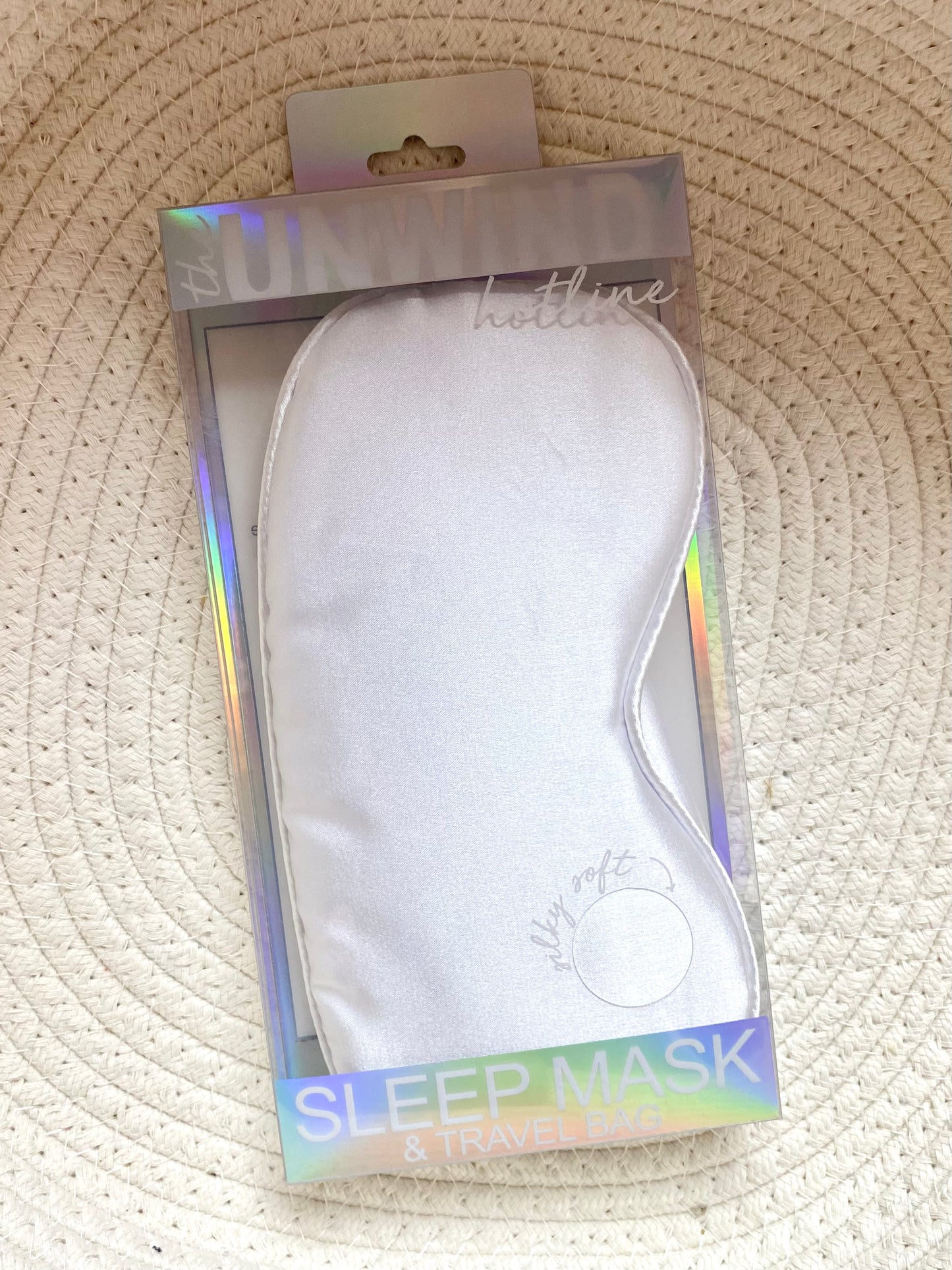 White Sleep Mask *FINAL SALE*