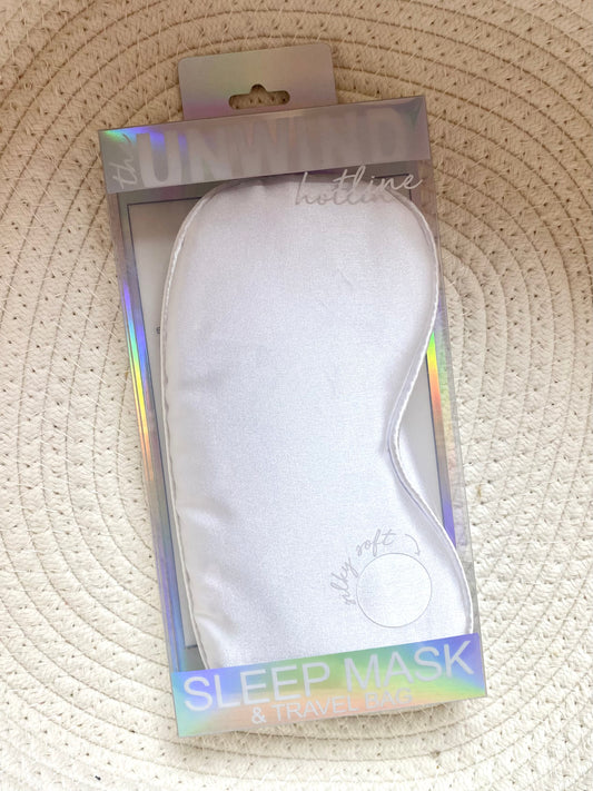 White Sleep Mask