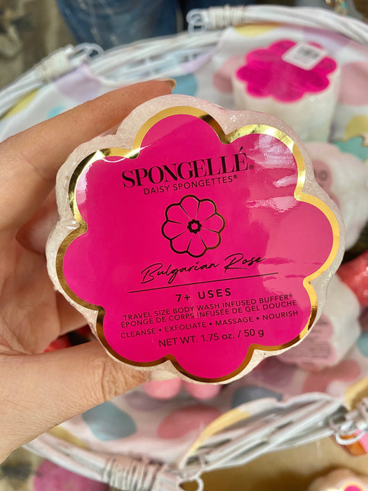 Spongelle Daisy Spongette BULGARIAN ROSE