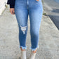 Full Of Charm Cropped Skinny Jeans
