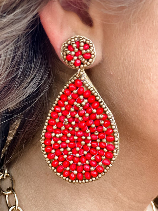 Annie Earring RED