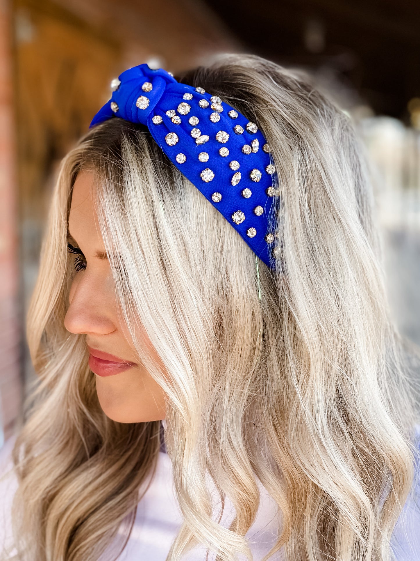 Ivy Headband BLUE